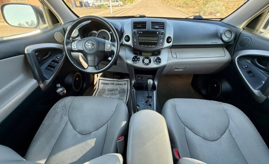 2008 Toyota RAV4 Limited FWD – V6 – Leather – Moonroof – JBL Sound