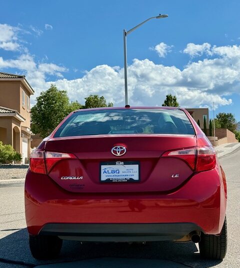 2018 Toyota Corolla LE Premium Sedan 4D