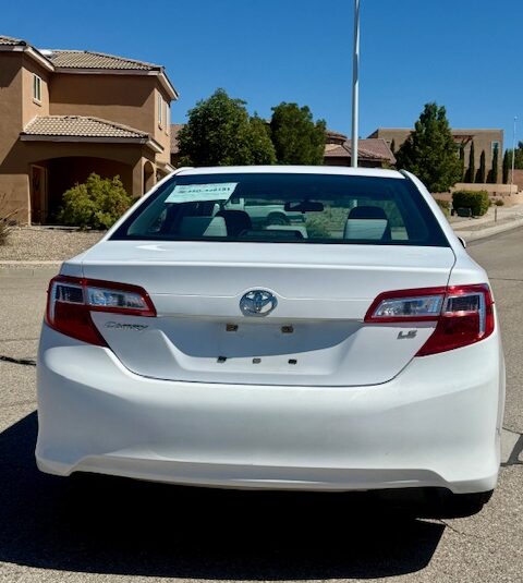 2012 Toyota Camry LE Sedan 4D