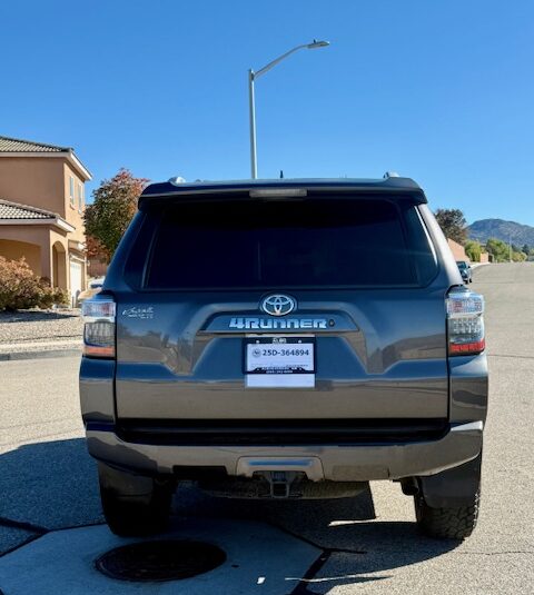 2017 Toyota 4Runner SR5 Sport Utility 4D