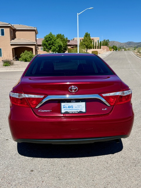 2017 Toyota Camry LE Sedan 4D